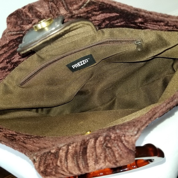 Prezzo Brown Circle Handle Purse - Picture 5 of 6